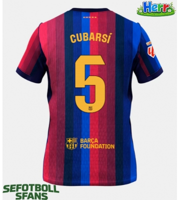 Barcelona Pau Cubarsi #5 Hemmatröja 2026-27 Kortärmad
